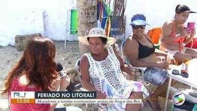 Rj Tv Rio Sul Feriado Prolongado Movimenta Praias Em Angra Dos