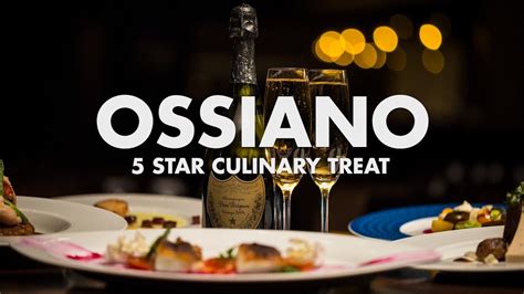 Ossiano Restaurant Youtube