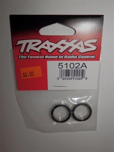 Traxxas Ball Bearings Black Rubber Sealed 15x21x4mm 2 5102A NIP EBay