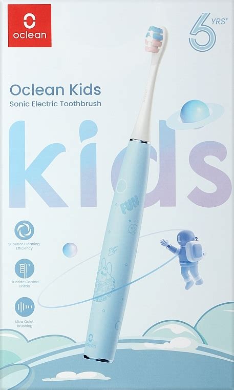 Электрическая зубная щетка Oclean Kids Blue 2 насадки Oclean Kids