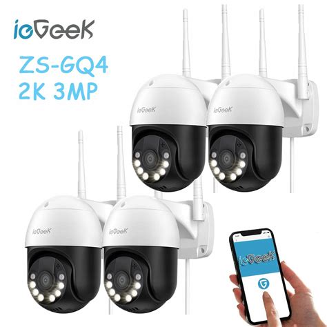 Iegeek Obrotowa Kamera Zewn Trzna Ip Wifi P X