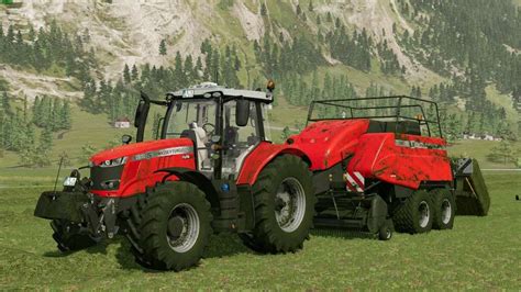 Massey Ferguson Ls 2200 Gen2 Baler Pack V10 Fs22 Mod Farming