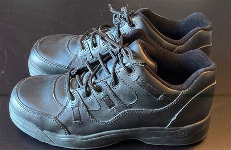 Men S Worx By Red Wing Black Steel Toe Work Shoes Ebay