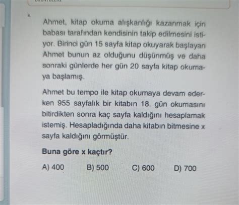 ORUNTULER Ahmet kitap okuma alışkanlığı kazanmak için babası