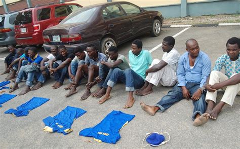 40 Eiye Black Axe Cultists Arrested In Lagos And Ogun States During