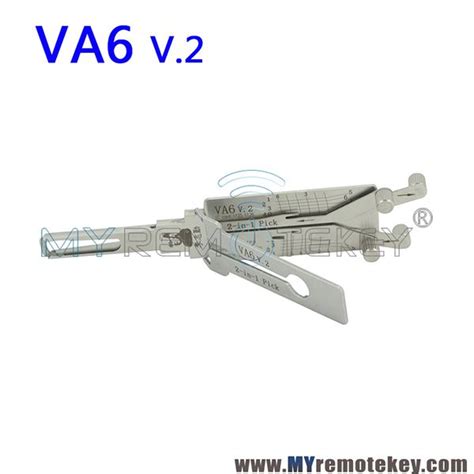 Lishi Va6 V 2 2 In 1 Auto Pick And Decoder For Peugeot Citroen