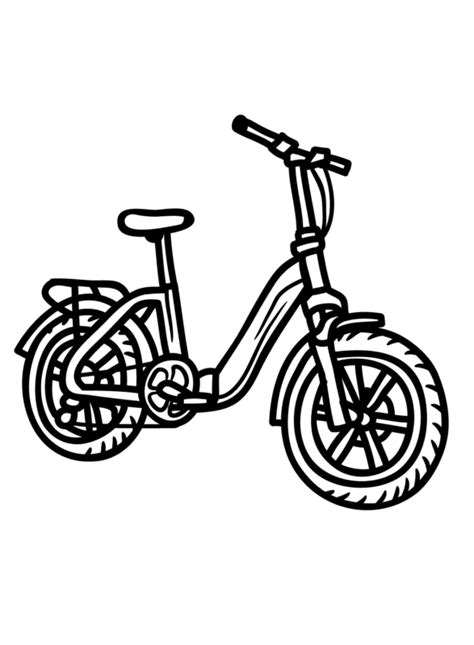 Dibujos De Bicicletas Para Colorear y Pintar Imágenes Para Dibujar Gratis