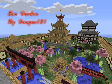 Minecraft Japanese Garden