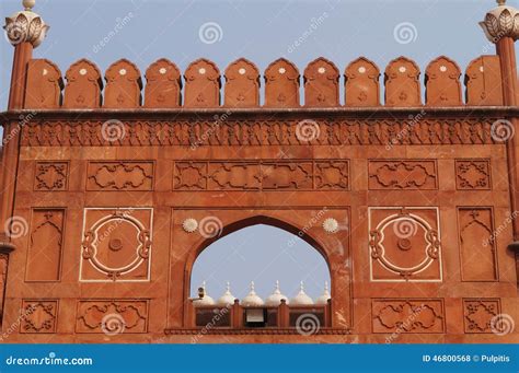 Wall Art Of Badshahi Mosque In Lahore Stock Photo Image Of Building