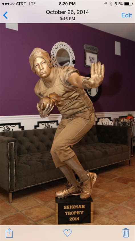 Halloween Costume. Heisman. | Halloween costumes, Epic halloween ...