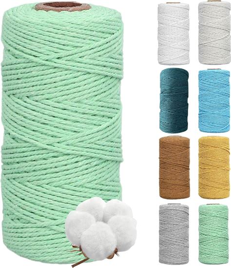 Makramee Garn Doppelt Gedreht Makramee Garn 1mm Macrame Cord Seil Garn