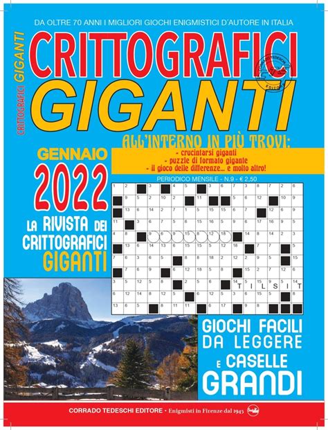 Crittografici Giganti N 9 SPREA EDITORI