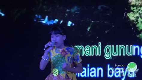 JUARA Harapan 2 Kategori REMAJA Alya Fairuz W Tembang Air Murni Lomba