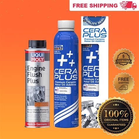 Bundle Gesel Heinz Ceraplus Ceratec 300ml Engine Flush Plus 300ml