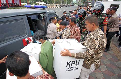 Simulasi Pengamanan Dan Penanganan Pemilu Ricuh Antara Foto