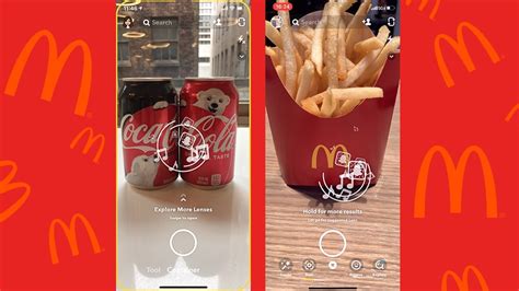 Snapchat Scan Signs On McDonalds Coca Cola As First Brands