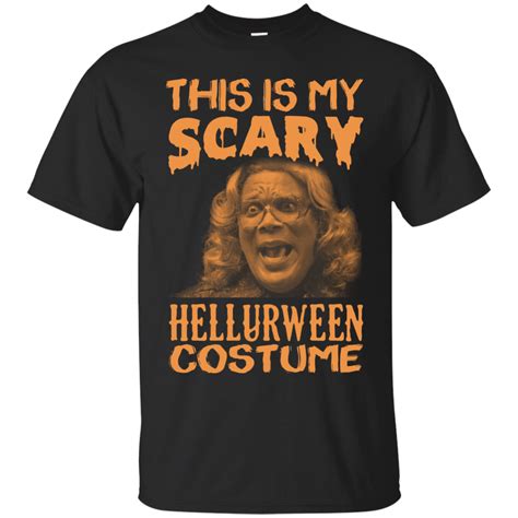 Madea Halloween Shirts This Is My Scare Hellurween Costume - Teebubbles