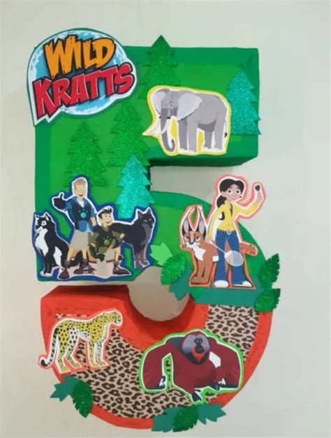 Wild Kratts Pinata Birthday Party Wild Kratts Birthday Party Wild ...