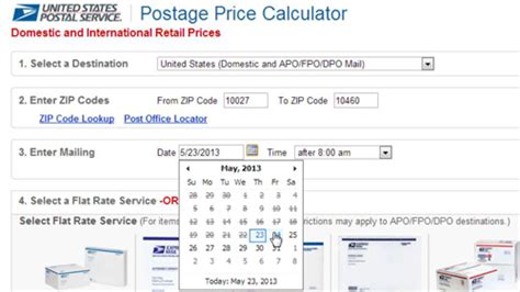 USPS Postal Price Calculator | HowTech