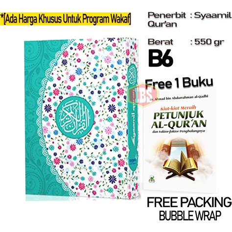 Jual Mushaf Yasmina B Hc Al Quran Terjemah For Woman Syaamil Quran