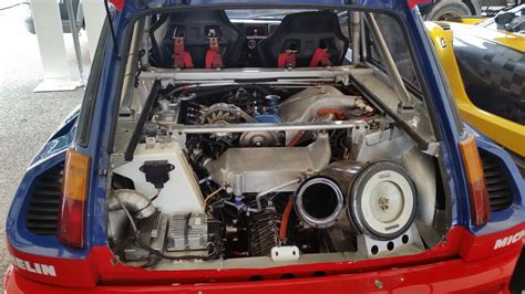 Renault 5 Turbo2 Maxi engine bay. : r/carporn