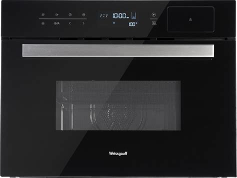 Weissgauff духовой шкаф OEMS 459 PDB с СВЧ и паром, 3 года гарантии, 60 ...