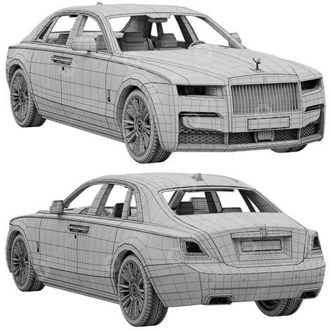 Car Rolls Royce Ghost 3d Model Greatcatalog 26005