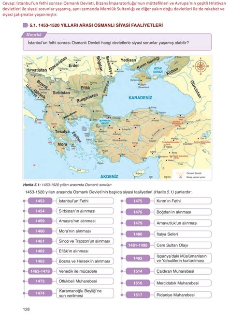 S N F Tarih Ders Kitab Ata Yay Nlar Sayfa Cevaplar