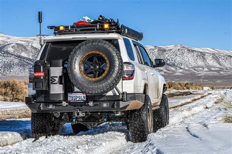 Hitch Mounted Tire Carrier Vs Full Rear Bumper For The 5th Gen 4Runner