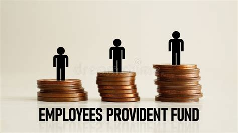 Employees Provident Fund Epf Is Shown As The Business Concept Stock