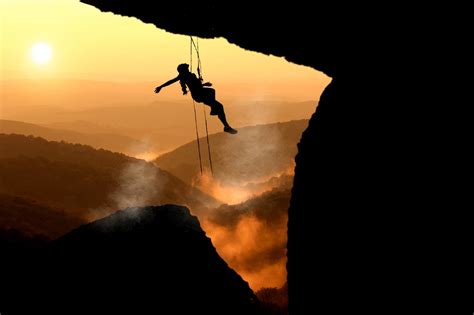 Mountain Climbing Woman Sunset - Free photo on Pixabay - Pixabay