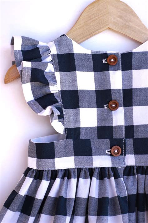 gingham pinafore dress pinafore dress toddler gingham etsy