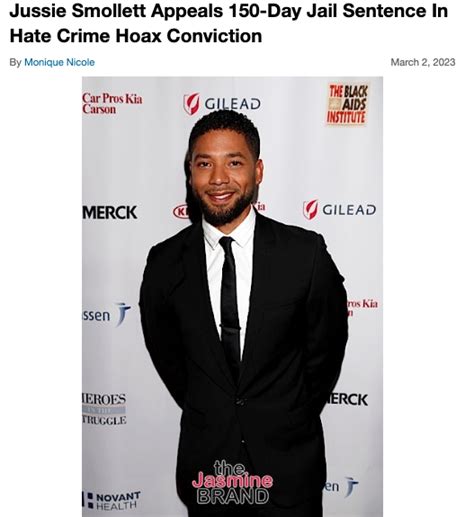 Jussie Smolletts Appeal To Overturn His 150 Day Jail Sentence Has Been