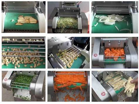 Vegetable Cutting Machine Multifunctional Vegetable Cutter Machine