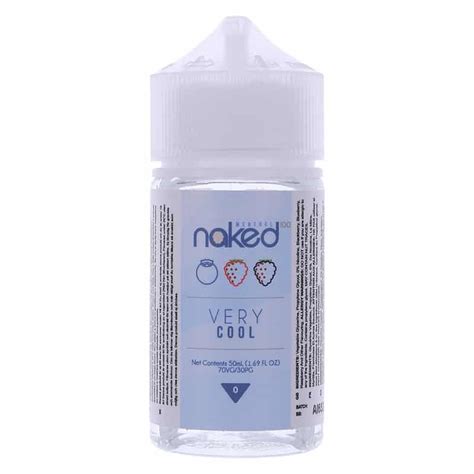 Very Cool 50ml 0mg Short Fill By Naked 100 E Liquids UK