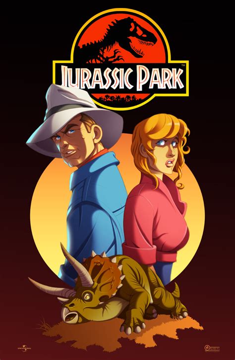 Jurassic Park Fan Art by ubegovic – @jurassiraptor on Tumblr