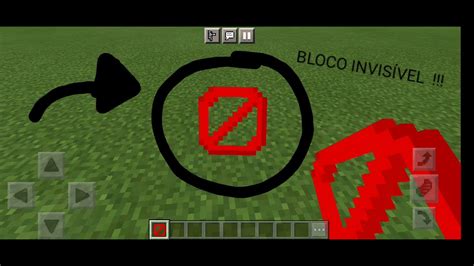 Como Ter O Bloco Invis Vel No Minecraft Youtube