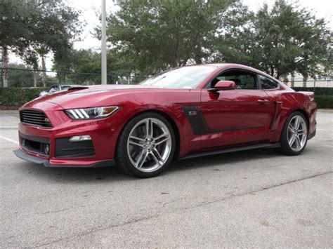 2016 Ford Roush Mustang Stage 3 100 Miles Ruby Red Metallic Tinted