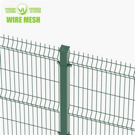 Yard Link 3D Curved Fence PVC Coated Iron Wire Fence Steel Panel Forti