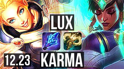 Lux Jhin Vs Karma Cait Sup M Mastery Games