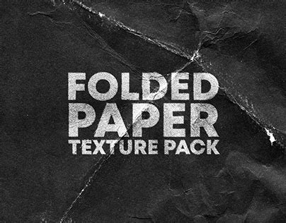 FOLDED PAPER TEXTURE PACK | Behance