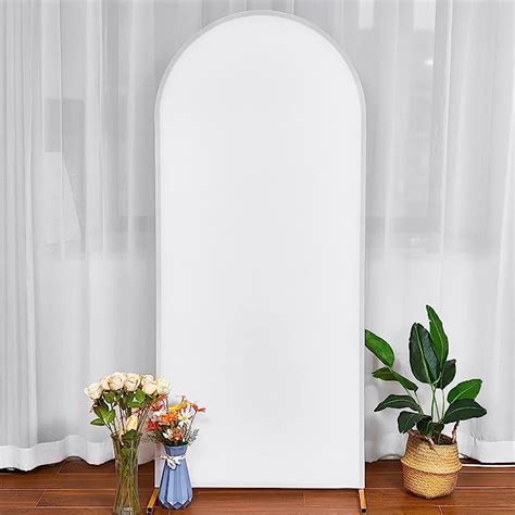 Amazon Irenare Arch Backdrop Cover Spandex Fit Round Top Backdrop