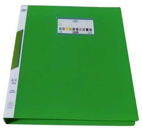 Green Plastic File Folder For Office Paper Size A4 At Rs 150