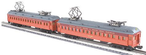 Chicago South Shore & South Bend 15" Interurban 2-Pack (powered & dummy) w/Passenger TrainFX ...