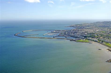 Dun Laoghaire Harbour in Dun Laoghaire Harbour, County Dublin, Ireland ...