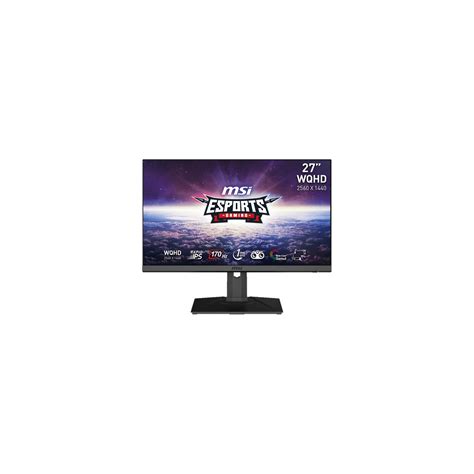 Kifutott MSI G272QPF 27 QHD Rapid IPS 170Hz Es Gaming Monitor 9S6