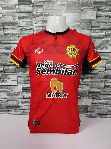 Negeri Sembilan Home Kit 2022 Men S Fashion Activewear On Carousell