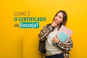 Como é o certificado do Encceja Termine Seus Estudos Destaque