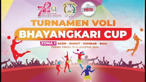 Turnamen Voli Bhayangkari Cup Zona Polda Sumut Babak Final Zona