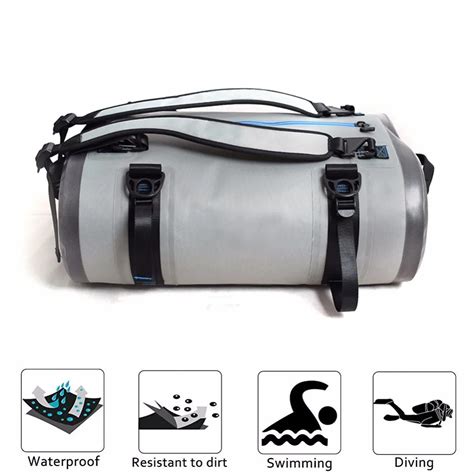 Large 40l 60l 90l Motorcycle Tail Bag Waterproof Backpack Dry Duffel